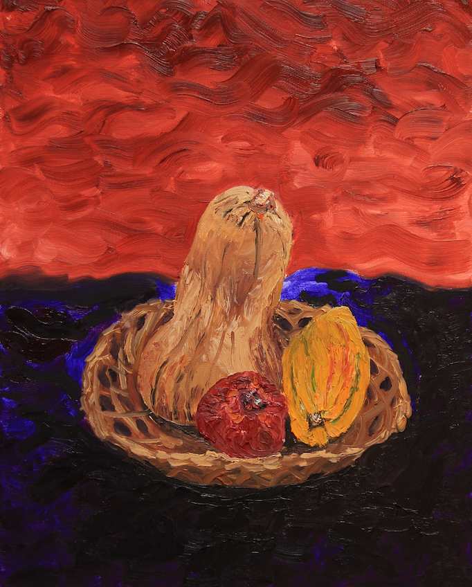 November Harvest painting