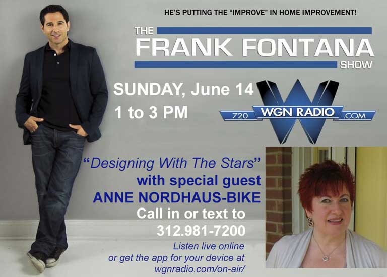 Show poster of Anne Nordhaus-Bike to join Frank Fontana on WGN Radio June 14